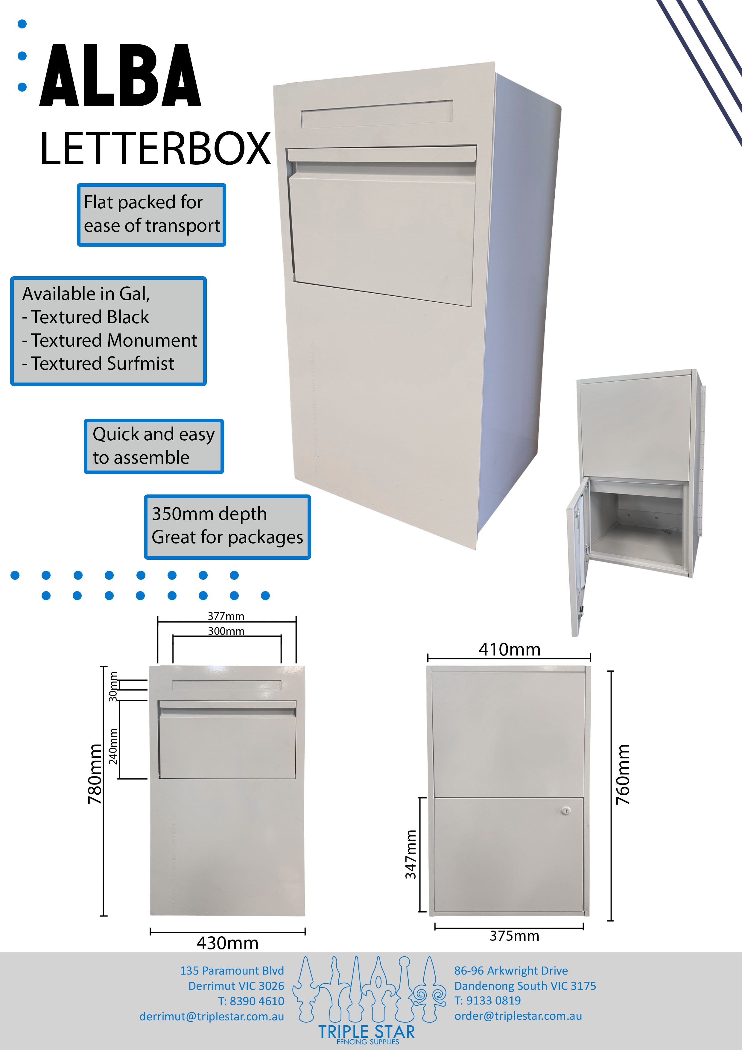Alba Letterbox