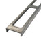 Aluminium F-Channel & Cover to suit 65x16 Mill
