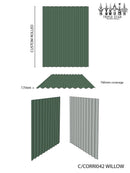 Corrugated Roofing Sheet WILLOW