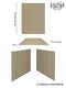Colorbond® Mini Corrugated Sheet PAPERBARK