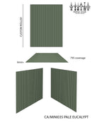 Colorbond® Mini Corrugated Sheet PALE EUCALYPT