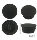 Plastic (Flush) Plug to suit Ø19mm Round