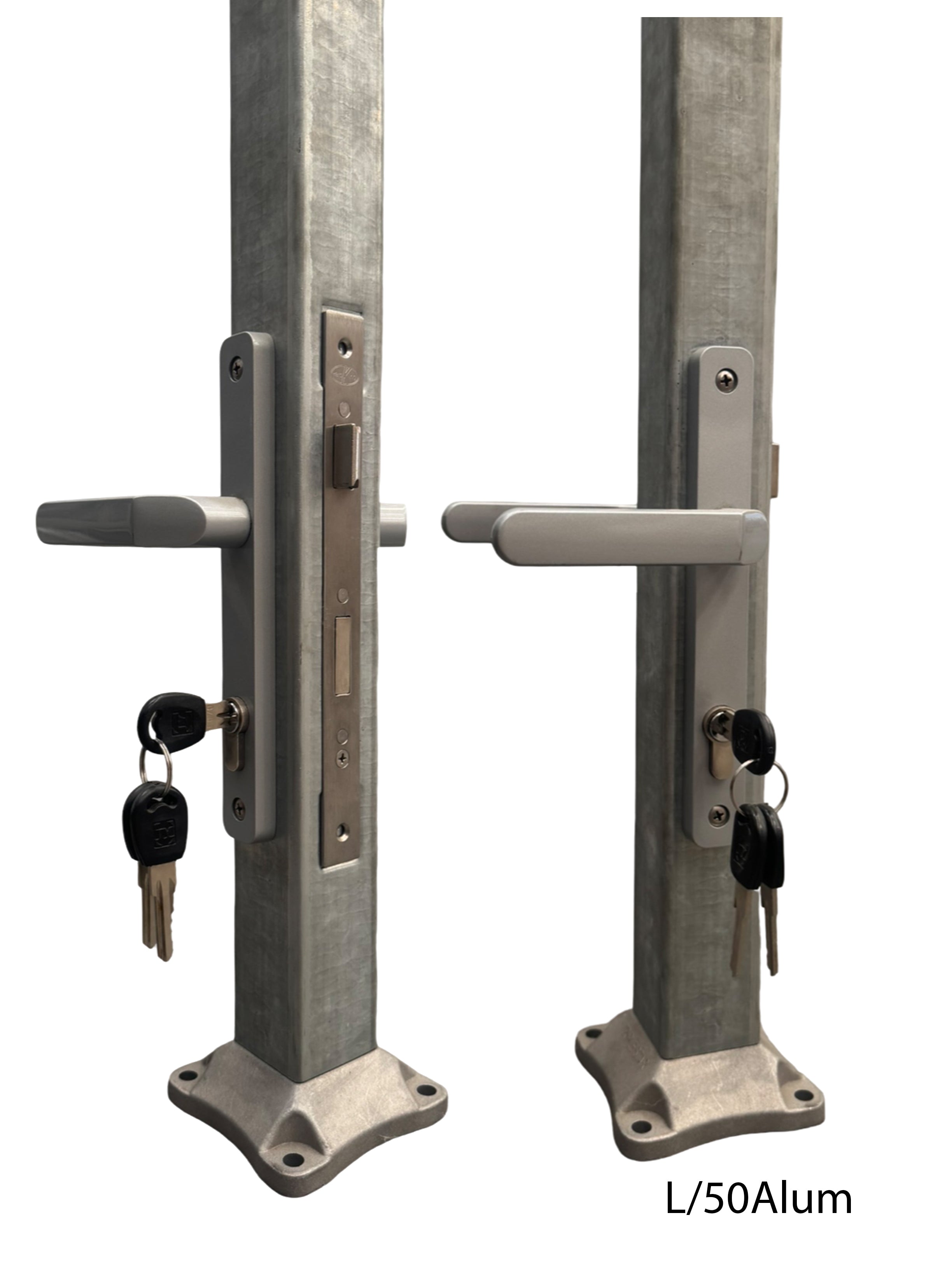 Lock to suit 50x50 (Aluminium)