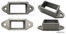 Aluminium double sided brackets for rectangle sections