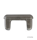 Aluminium Flat Cap to suit 75x16x1.0mm OVAL