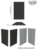 5-Rib Roofing Sheet WOODLAND GREY