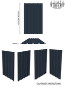Colorbond® 5-Rib Infill Sheet IRONSTONE