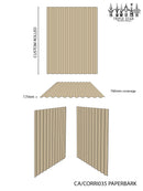 Colorbond® Corrugated Sheets PAPERBARK