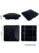 Plastic (Dome) Cap to suit Square SHS 65x65x1.6