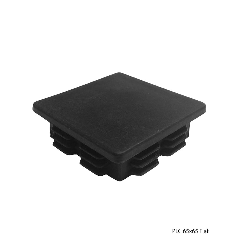 Plastic (Flat) Cap to suit Square SHS 65x65x1.6 or 2.0mm
