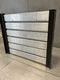 Aluminium F-Channel & Cover to suit 50x10 Mill