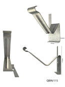 Internal Brackets for Quad Gutter