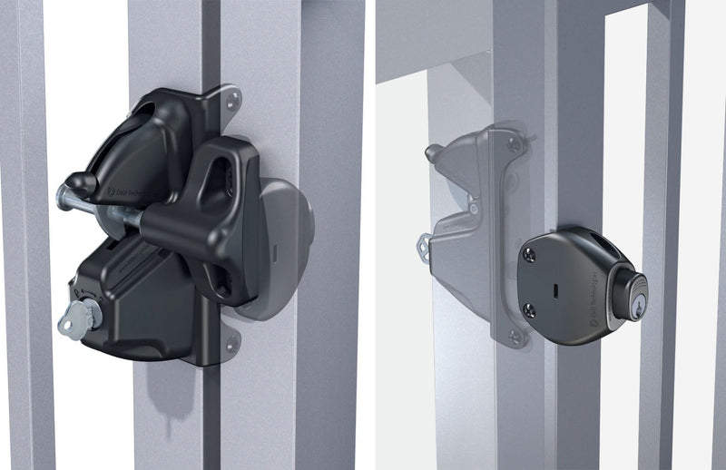 D&D Technologies Deluxe Lockable Gate Latch